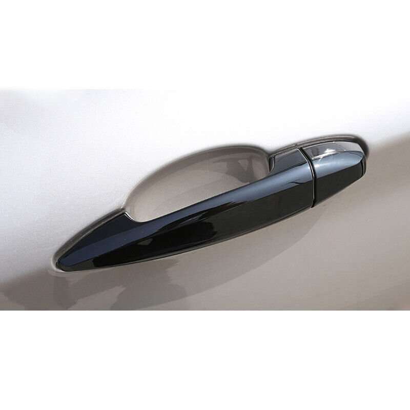 For BMW X5 F15 X6 2014-2018 ABS Black Exterior Outside Door Handle Cover Trim