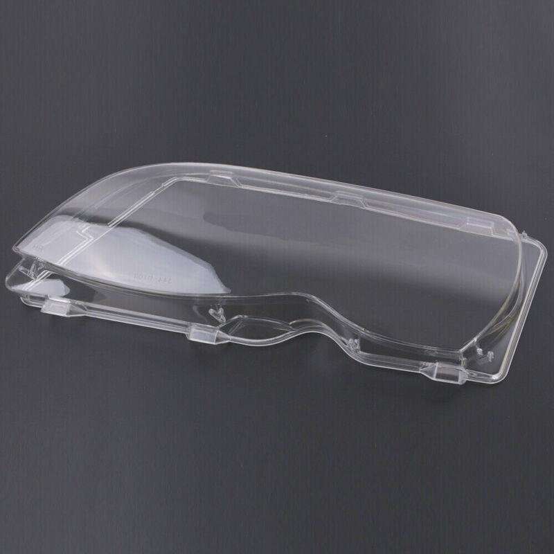 For BMW E46 02-05 3Series Headlight Lenses Headlamp Cover Clear 4 Door