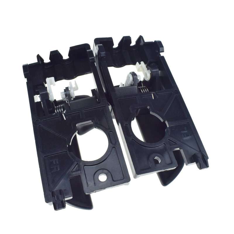 Front Left &amp; Right Interior Door Handles Gray Pair For Hyundai Accent 2006-2011