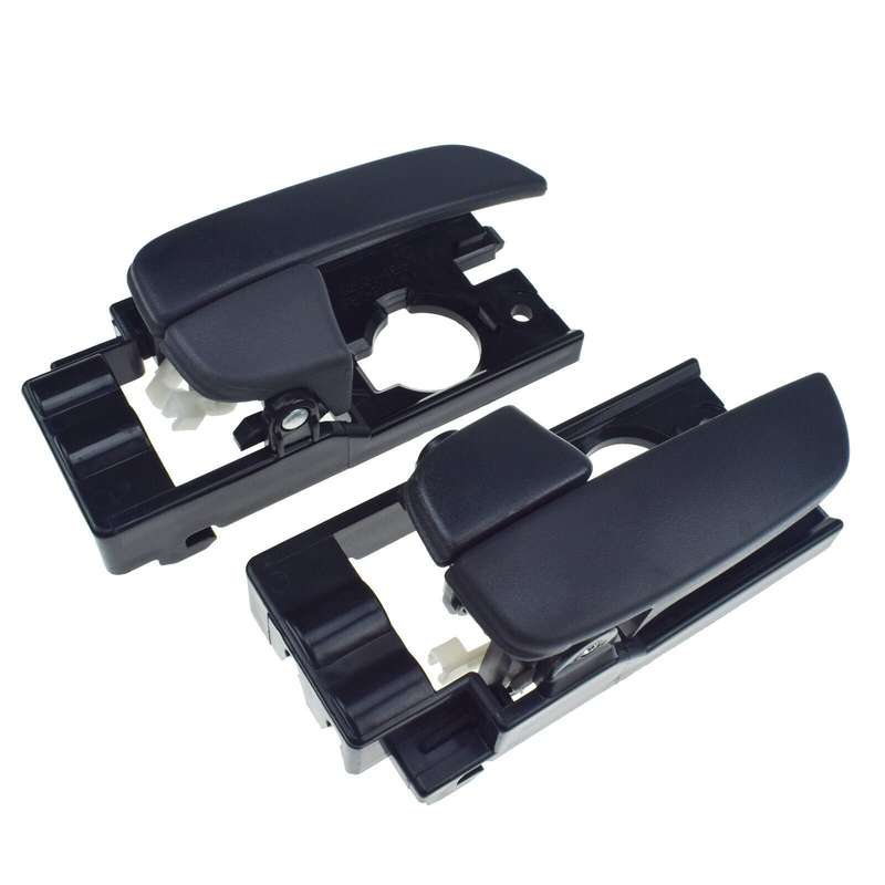 Front Left &amp; Right Interior Door Handles Gray Pair For Hyundai Accent 2006-2011