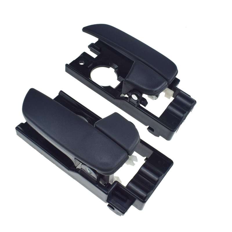 Front Left &amp; Right Interior Door Handles Gray Pair For Hyundai Accent 2006-2011