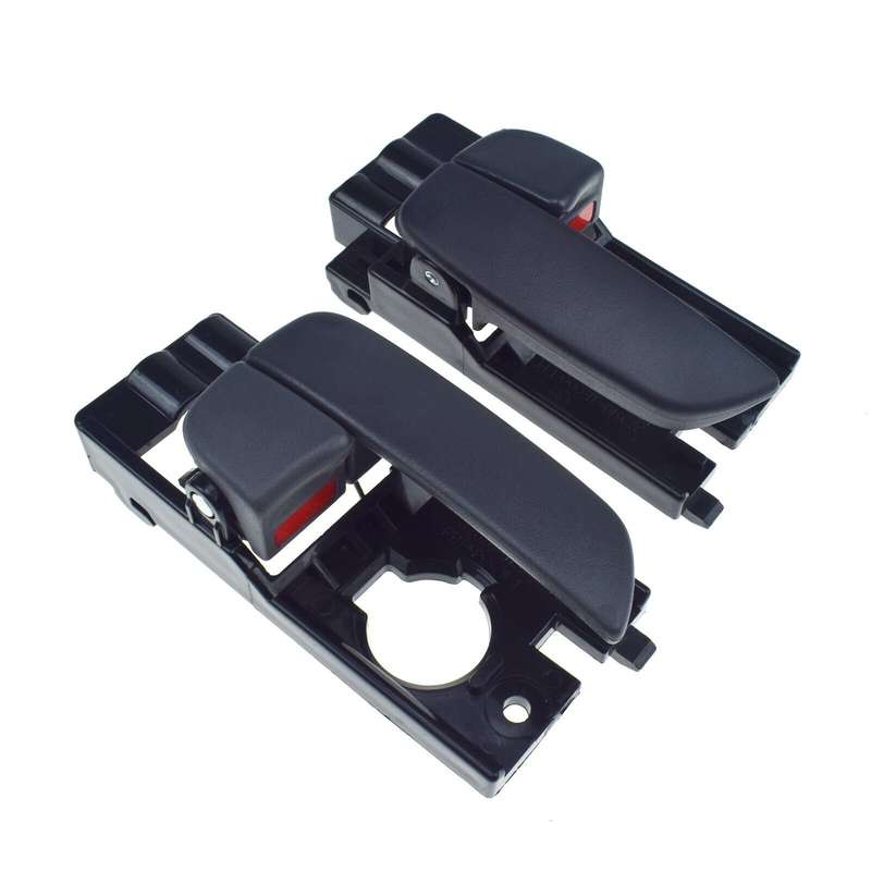 Front Left &amp; Right Interior Door Handles Gray Pair For Hyundai Accent 2006-2011
