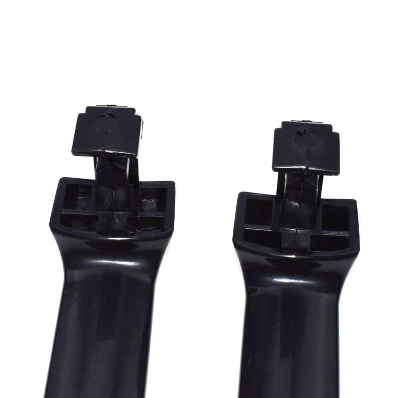 For Toyota Yaris Camry RAV4 Corolla Outside Door Handle Front Rear Smooth Black