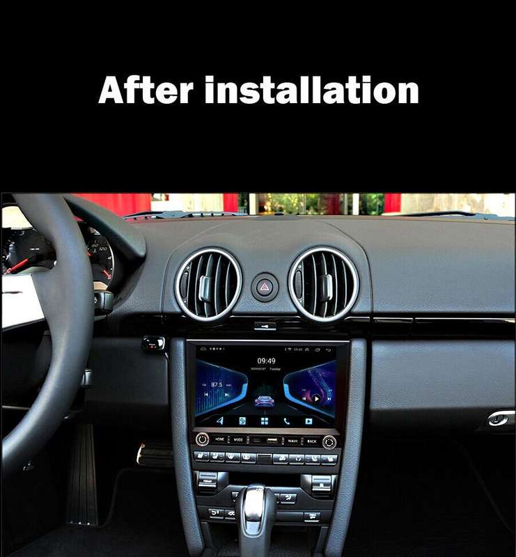For Porsche Cayman Carrera Boxster 911 Android Autoradio GPS Navi CarPlay BT DAB
