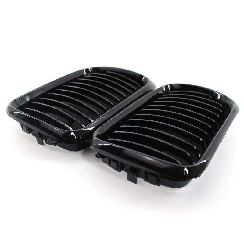 Car Front Shiny Black Grille Fits for BMW E36 97-99 325/328/M3/325i/328i 2X/Set