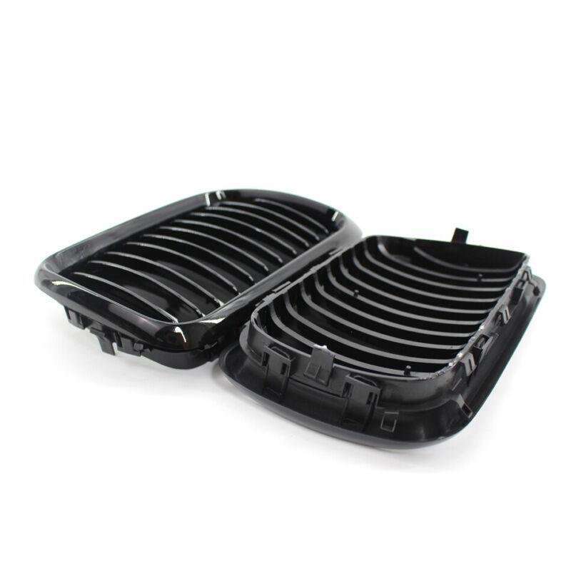 Car Front Shiny Black Grille Fits for BMW E36 97-99 325/328/M3/325i/328i 2X/Set