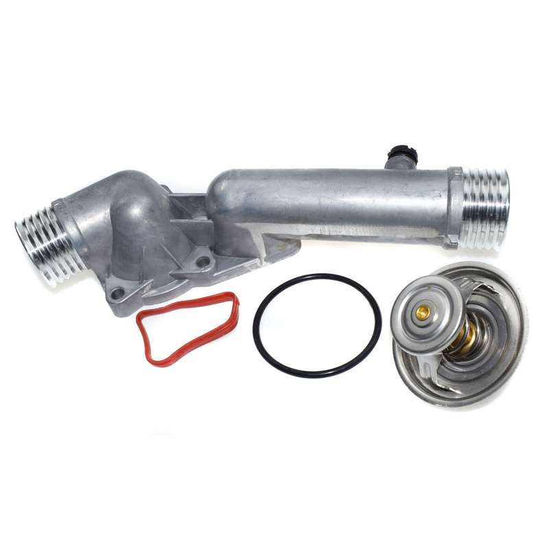 NEW Thermostat &amp; Aluminum Housing kit set Fits BMW E39 1997-1999 528i E39 2.8L