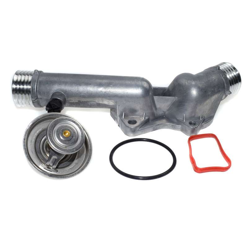 NEW Thermostat &amp; Aluminum Housing kit set Fits BMW E39 1997-1999 528i E39 2.8L