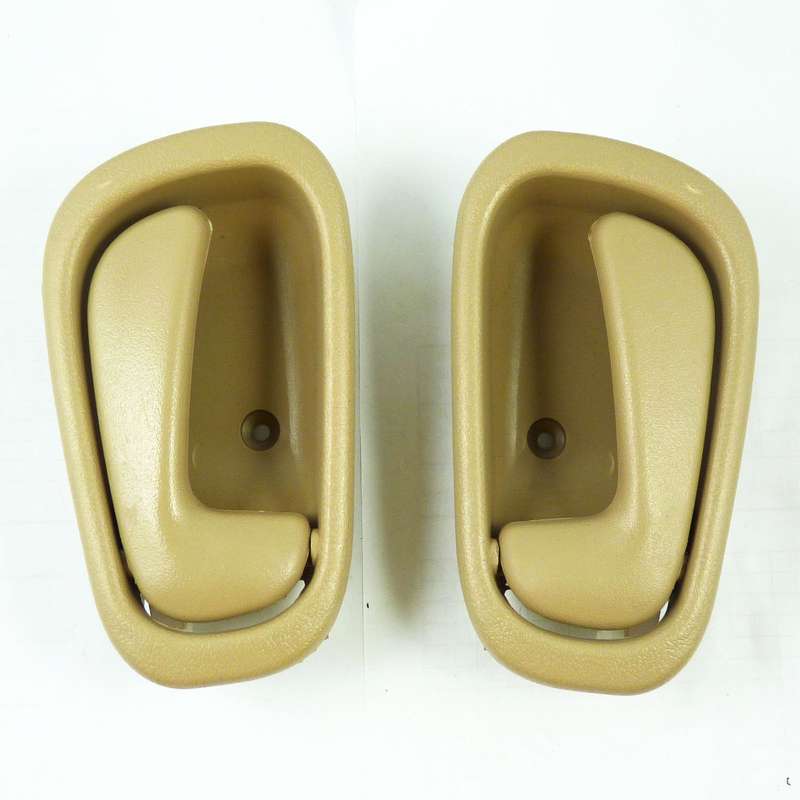 For Toyota Corolla 1998-2003 Black Outside Beige Inside Door Handle New Set of 8