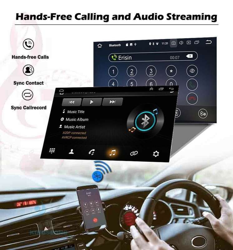 9"Android Touch Screen Car Stereo DAB Radio GPS Navigation For Audi A6 C5 S6 RS6
