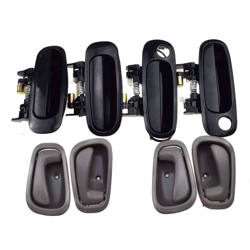 Front Rear Left Right Exterior Inside Door Handle For Toyota Corolla 98-02 8Pcs