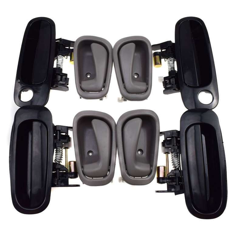 Front Rear Left Right Exterior Inside Door Handle For Toyota Corolla 98-02 8Pcs