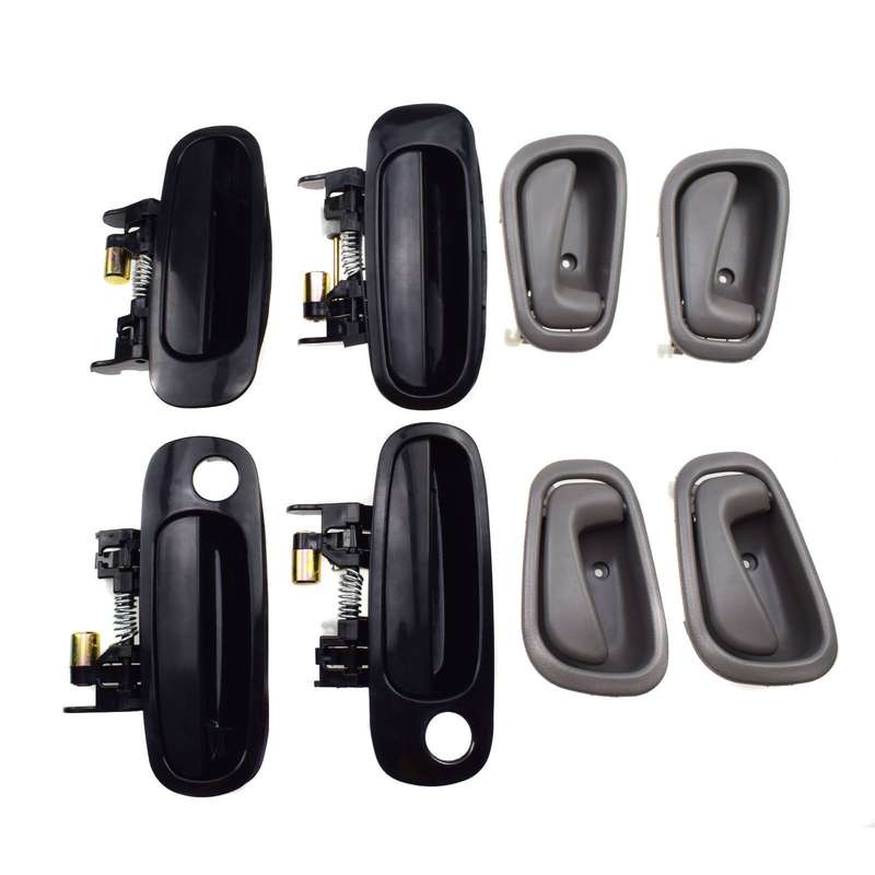 Front Rear Left Right Exterior Inside Door Handle For Toyota Corolla 98-02 8Pcs