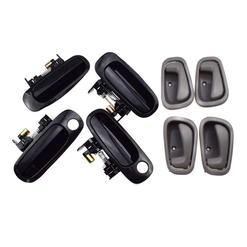Front Rear Left Right Exterior Inside Door Handle For Toyota Corolla 98-02 8Pcs