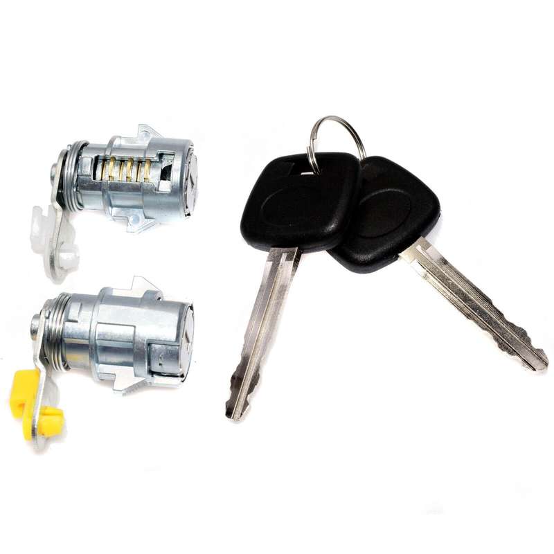Door Lock Cyliner with Key Pair L&amp;R For Toyota 4Runner Pickup 69051-35030 New