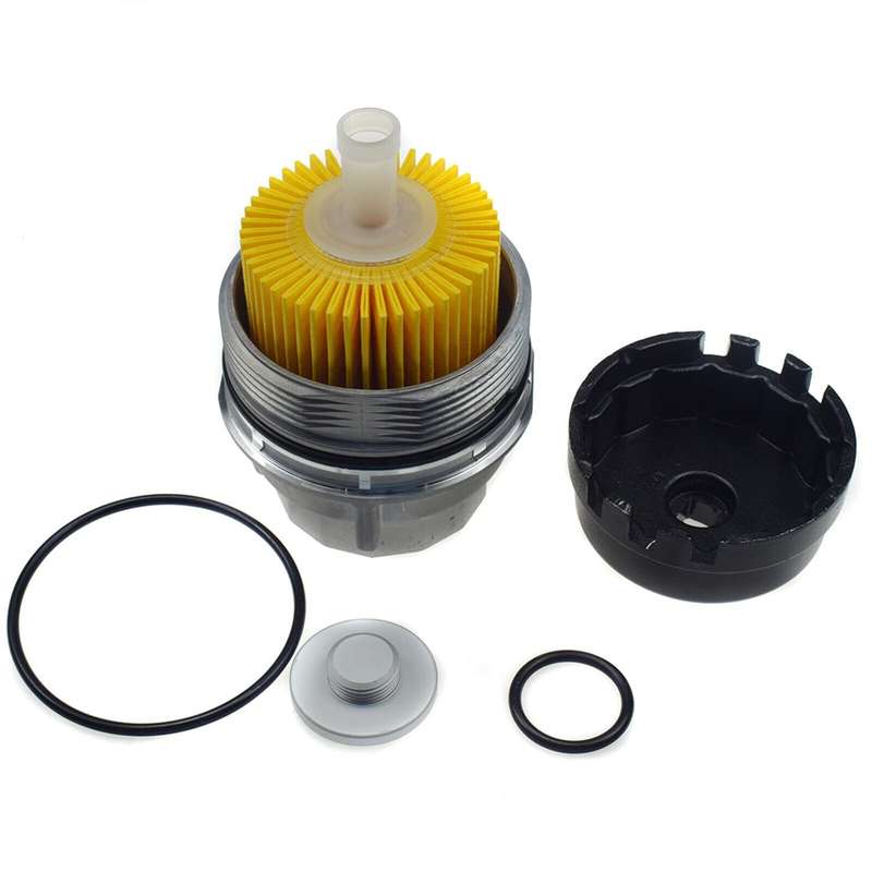 For Toyota Camry Avalon Sienna Oil Filter Housing Cap Assembly Seal w/Wrench