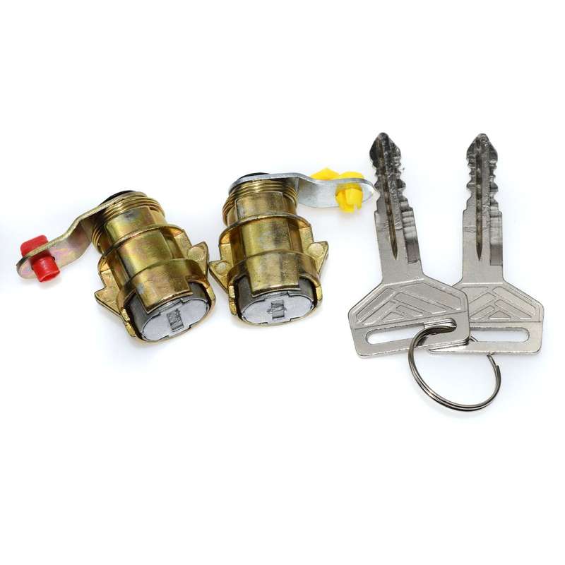 New DOOR LOCK Ignition Kit With KEY Left &amp; Right For Toyota 1989-1998 4runner