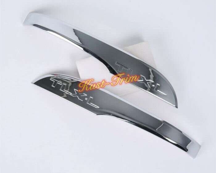 2PCS ABS Chrome Door Rearview Mirror Strip Cover Trim For Acura TLX 2015-2020