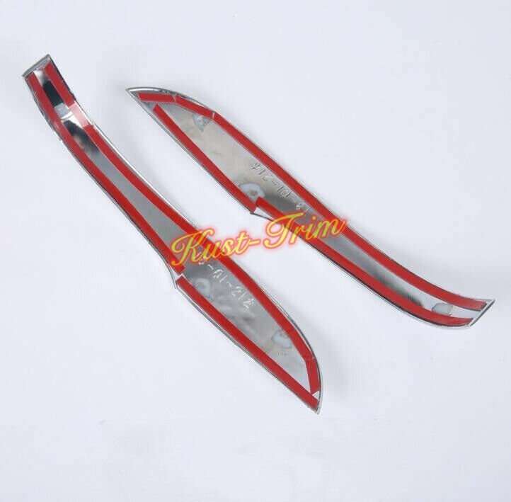 2PCS ABS Chrome Door Rearview Mirror Strip Cover Trim For Acura TLX 2015-2020