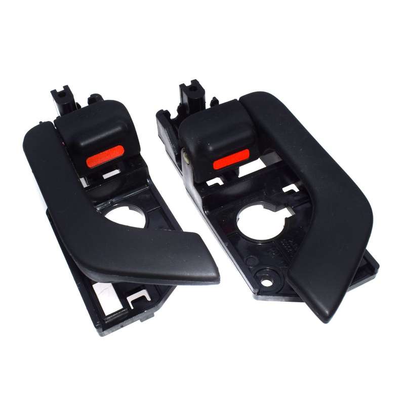 2PCS Inside Door Handle Catch BLACK For HYUNDAI Tiburon 826102C000 826202C000
