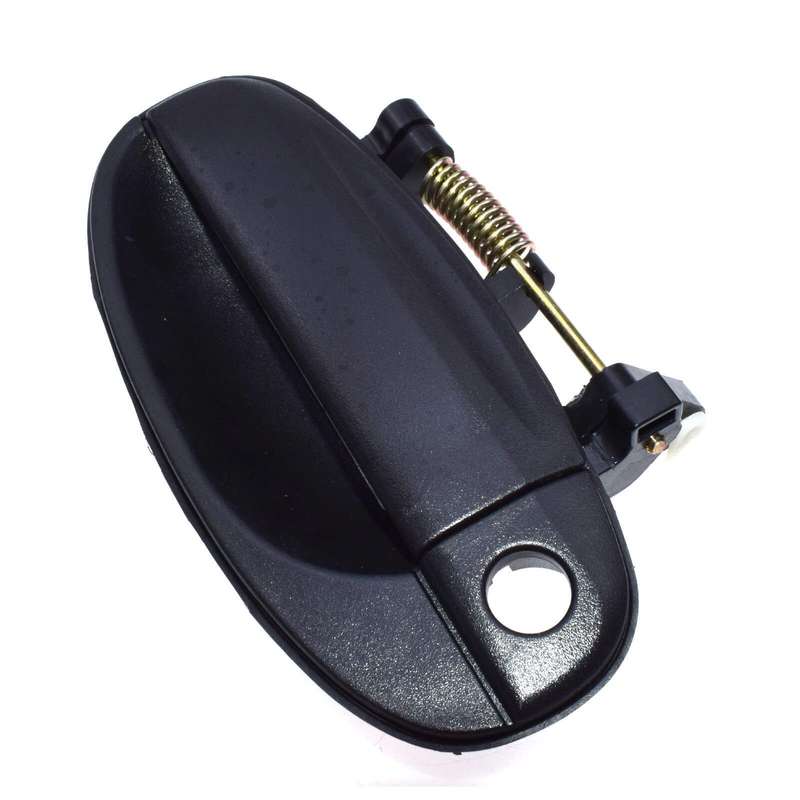 Black Outside Exterior Door Handle Front Left Driver Side For 2004-08 Chevy Aveo