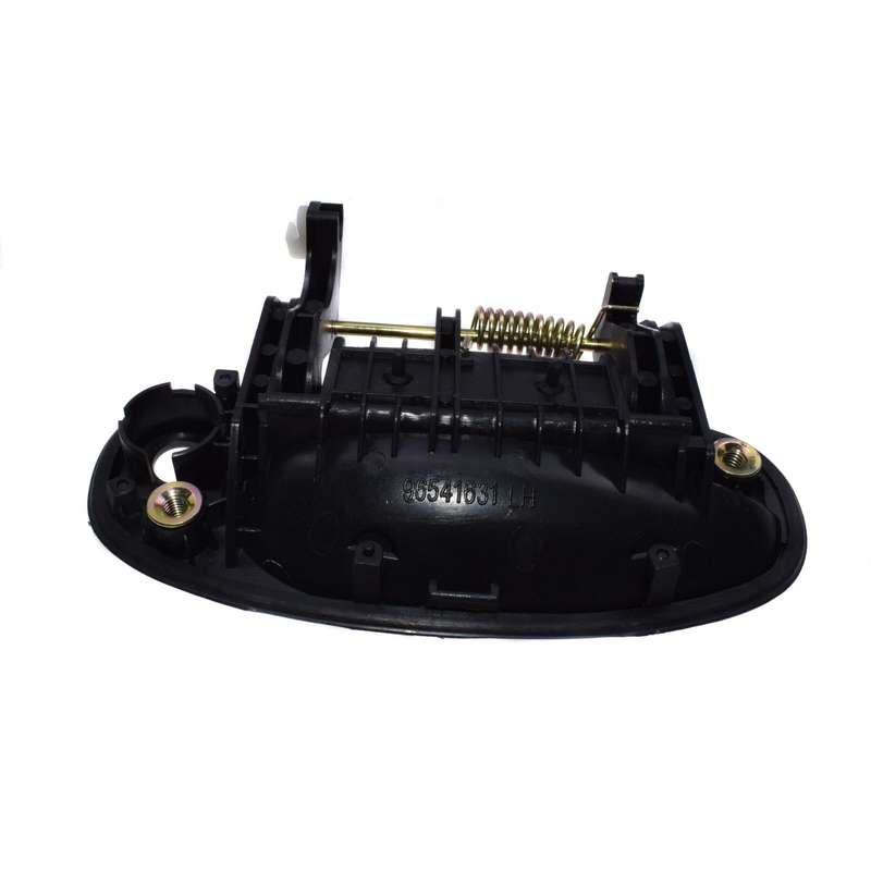 Black Outside Exterior Door Handle Front Left Driver Side For 2004-08 Chevy Aveo