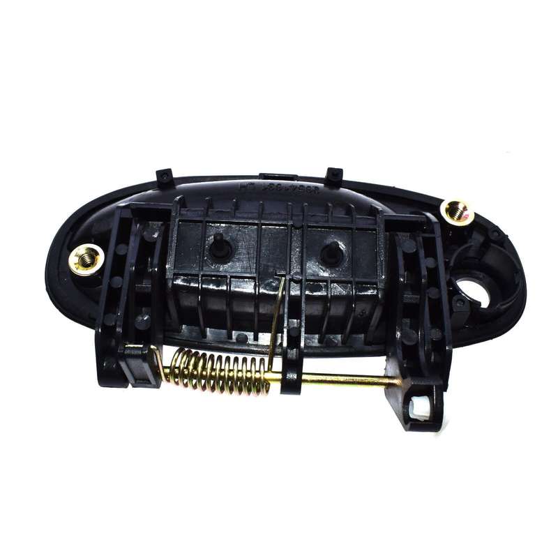 Black Outside Exterior Door Handle Front Left Driver Side For 2004-08 Chevy Aveo