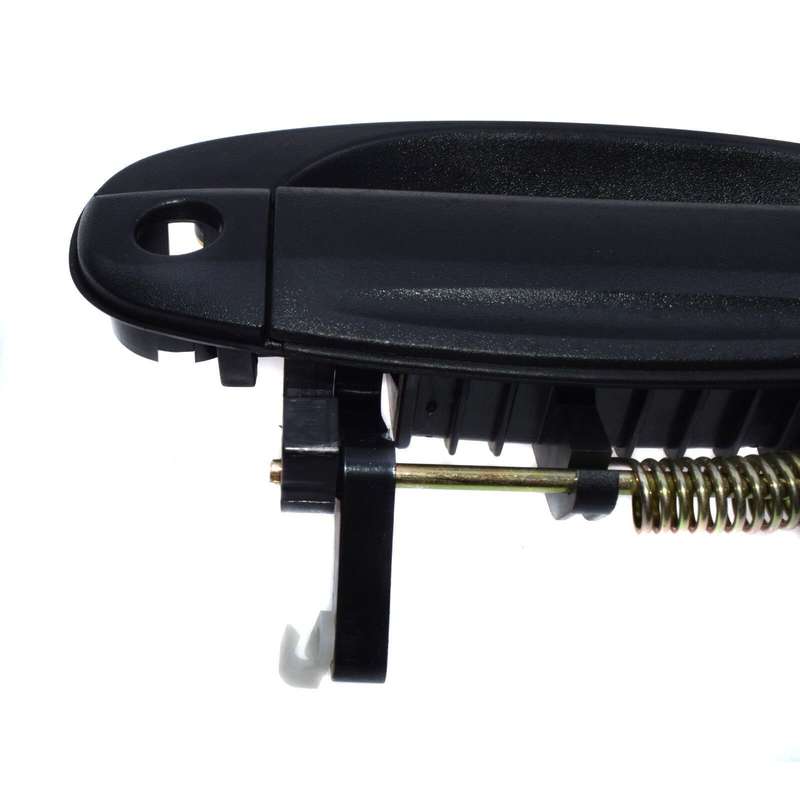 Black Outside Exterior Door Handle Front Left Driver Side For 2004-08 Chevy Aveo
