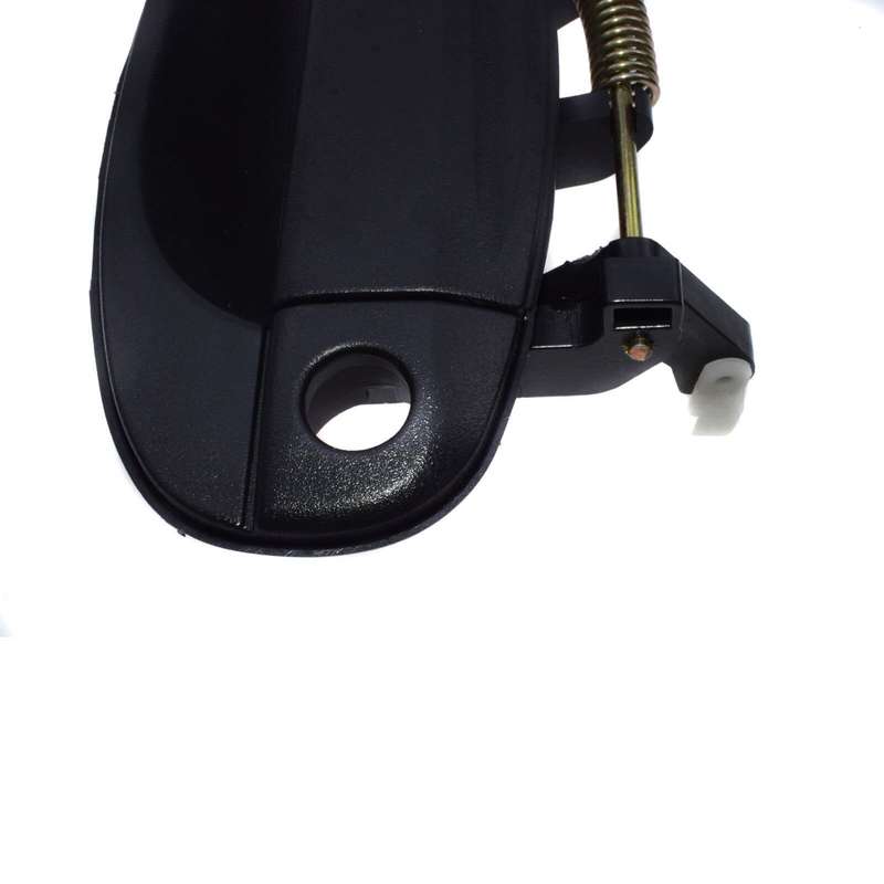Black Outside Exterior Door Handle Front Left Driver Side For 2004-08 Chevy Aveo