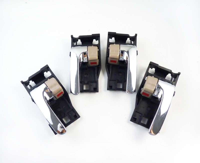 4Pcs Inside Door Handles FL FR RL RR For Toyota Tundra 69205AC010 69206AC010