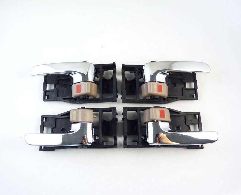4Pcs Inside Door Handles FL FR RL RR For Toyota Tundra 69205AC010 69206AC010