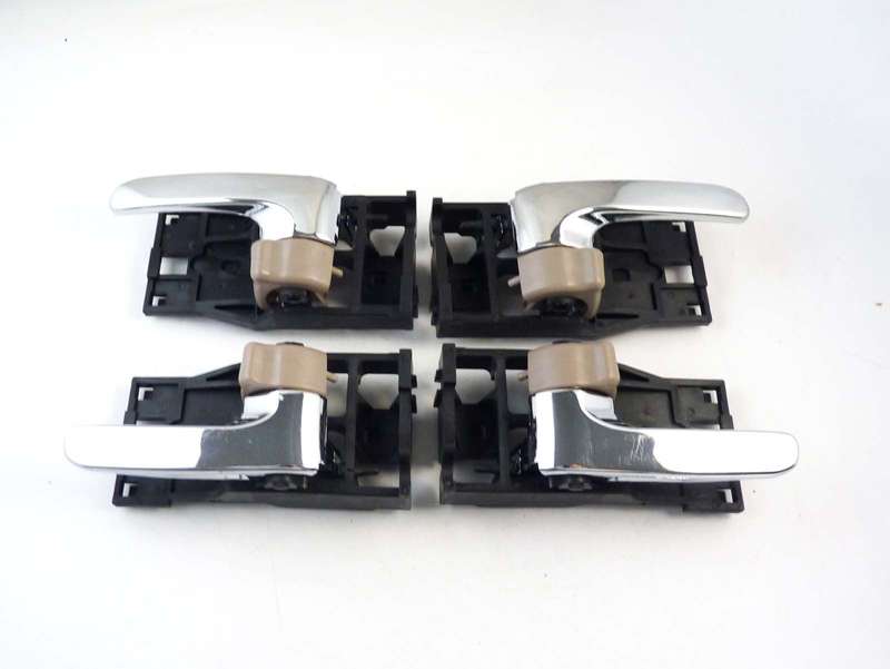 4Pcs Inside Door Handles FL FR RL RR For Toyota Tundra 69205AC010 69206AC010