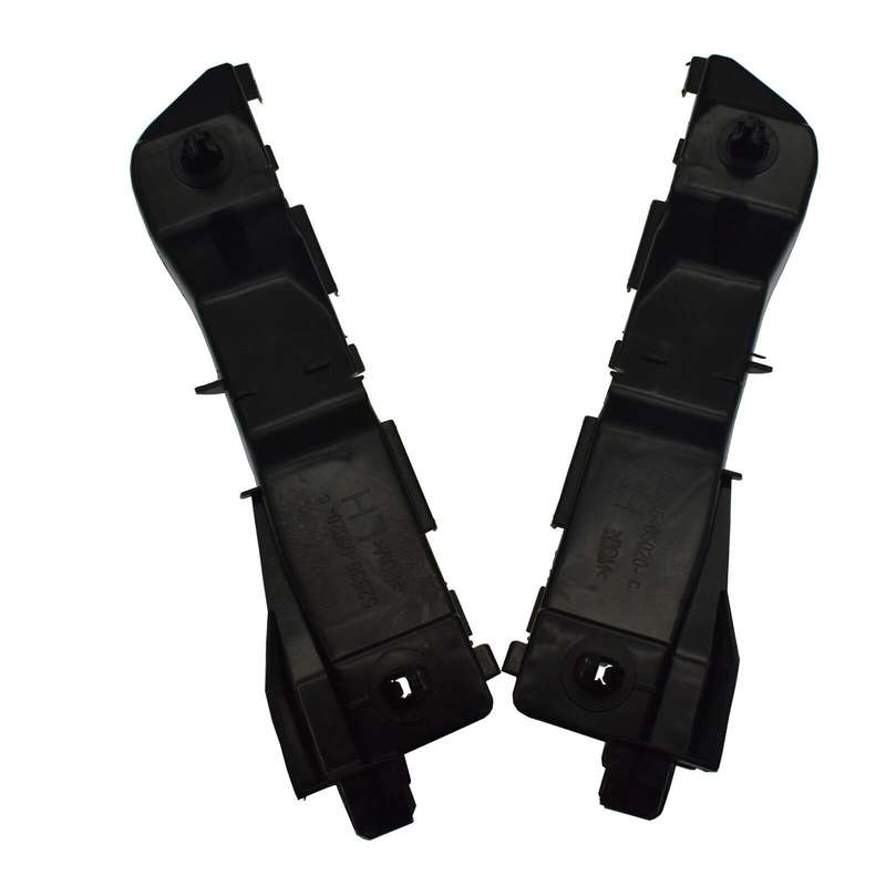 Left &amp; Right Bumper Mounting Brackets Pair For Toyota Avensis T25 2003-2008