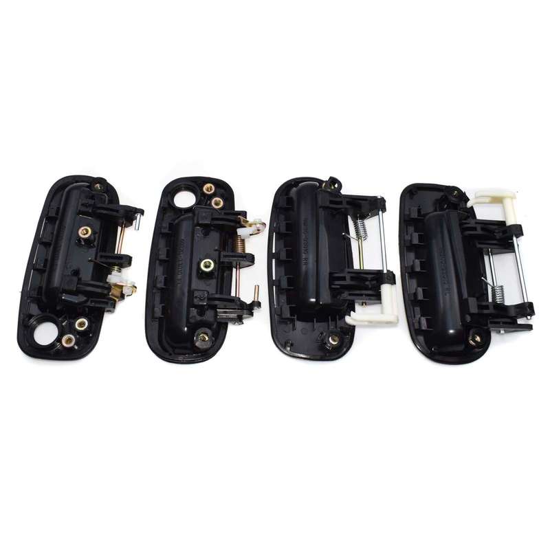 Set of 4 For Toyota Camry 1992-1996 Outside Door Handle black 69220-33020 New
