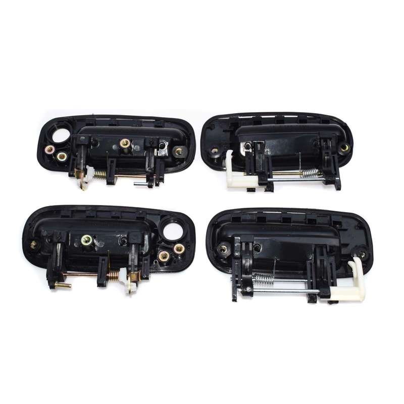 Set of 4 For Toyota Camry 1992-1996 Outside Door Handle black 69220-33020 New