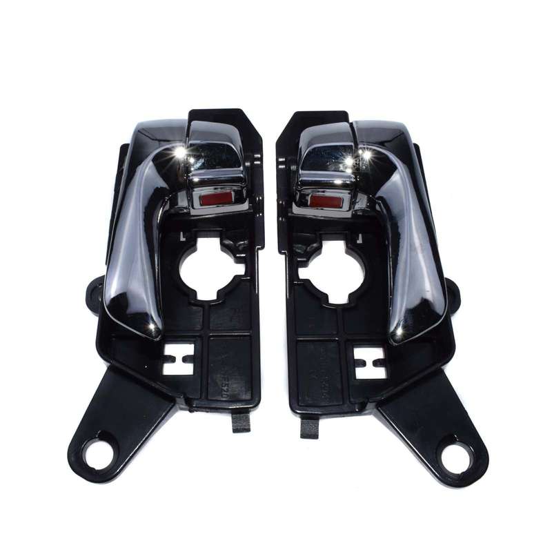2PCS Chrome Inside Door Handles Catch Front Left &amp; Right for Hyundai Sonata
