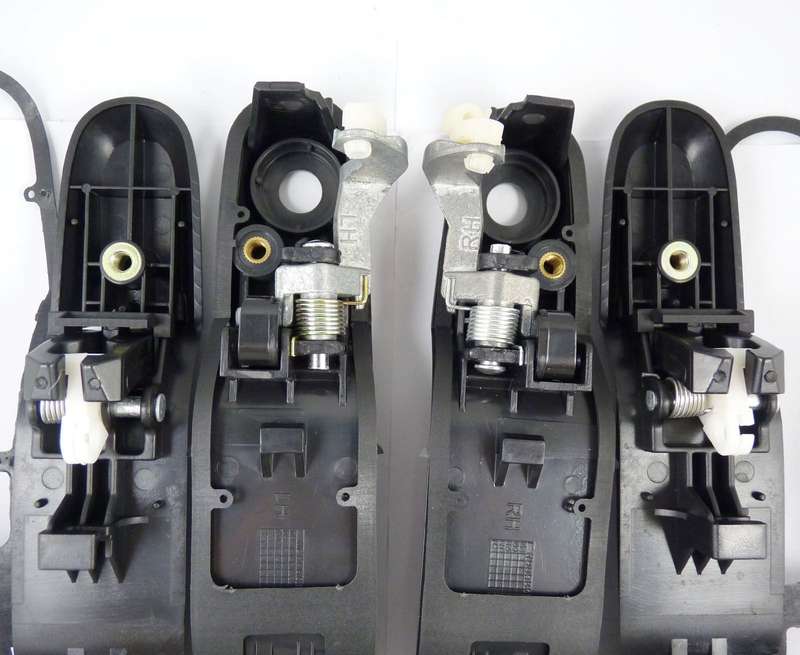 4Pcs Exterior Outside Door Handle Front Rear L&amp;R For 1998-2003 Toyota Sienna New
