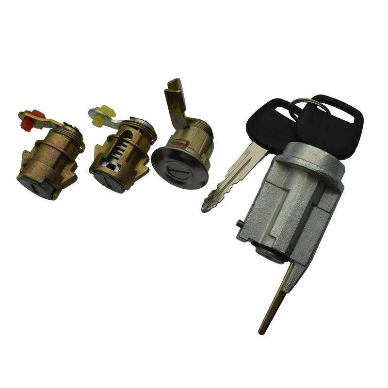 Door Lock Ignition Barrel w/ Keys Kit 6905860041 For Toyota Pickup 1989-1995
