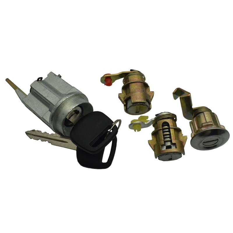 Door Lock Ignition Barrel w/ Keys Kit 6905860041 For Toyota Pickup 1989-1995