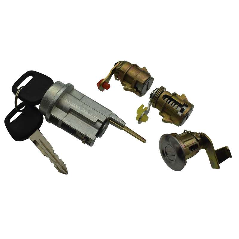 Door Lock Ignition Barrel w/ Keys Kit 6905860041 For Toyota Pickup 1989-1995
