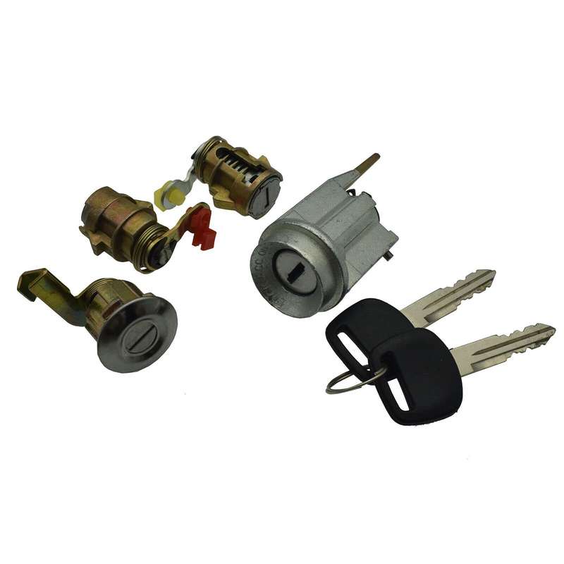 Door Lock Ignition Barrel w/ Keys Kit 6905860041 For Toyota Pickup 1989-1995