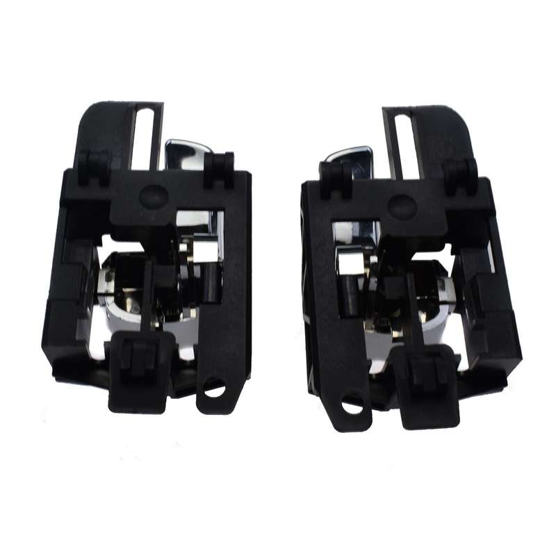 A pair Interior Door Handles Left &amp; Right Chrome For Nissan Qashqai 2007- 2014