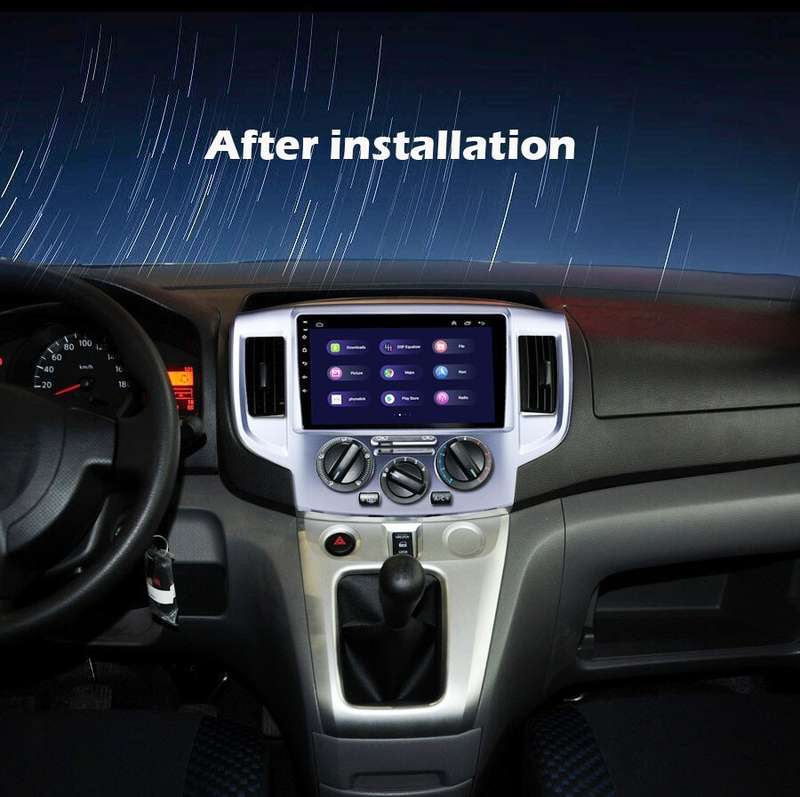9" Touchscreen Video Android13 Stereo Radio GPS Navi For Nissan NV200 2011-2018