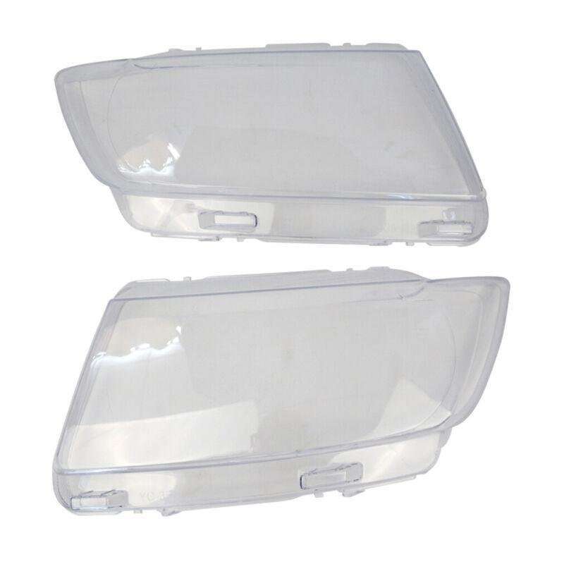 2x Front Headlight Headlamp Lens Shell Covers For Jeep Grand Cherokee 2011-2013