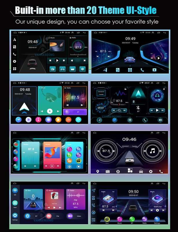 Android Auto Autoradio For VW Crafter MK2 2017-2021 CarPlay Navigation GPS DAB+