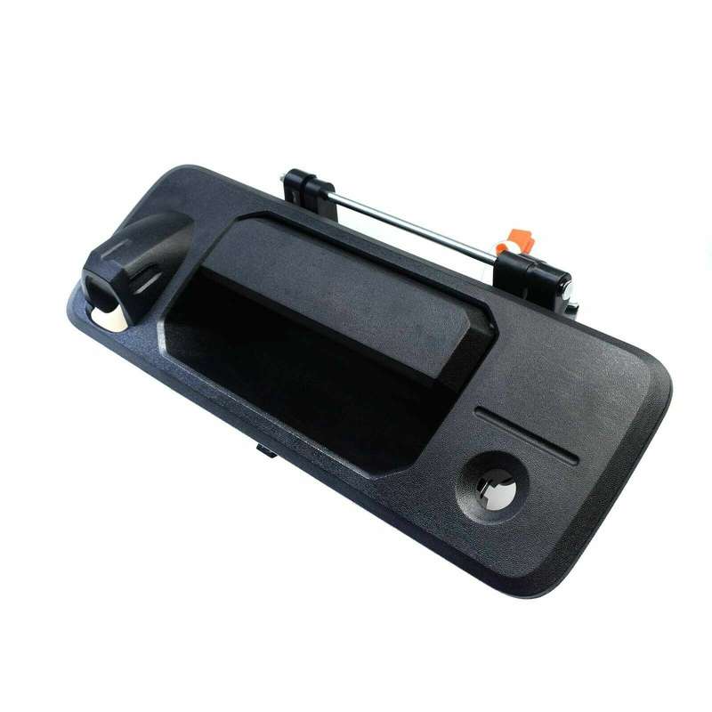 For Toyota Tundra Tacoma 2014-2018 Tailgate Handle With Camera Hole Black