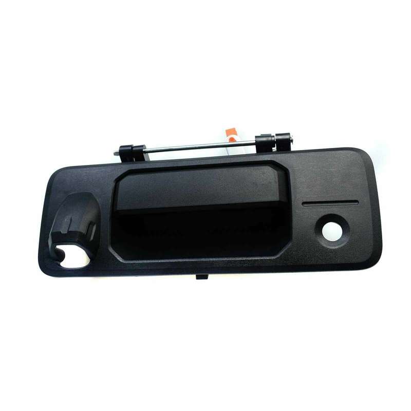 For Toyota Tundra Tacoma 2014-2018 Tailgate Handle With Camera Hole Black