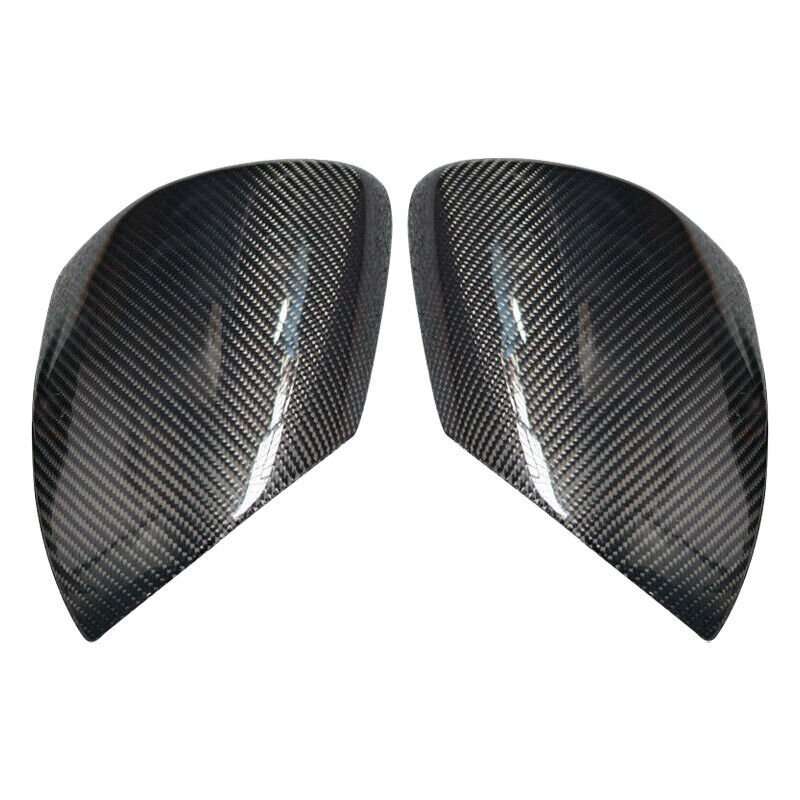 Left+Right Side Wing Door Rearview Mirror Cover Cap Fit For Mazda 3 Speed3 10-13
