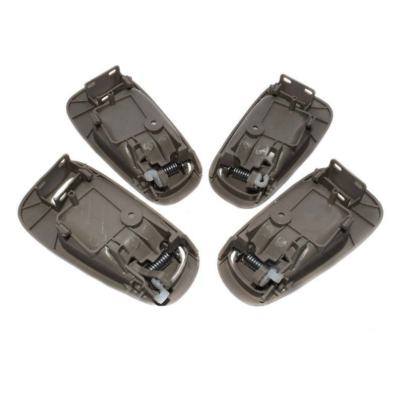 Beige Interior Door Handle Front Rear Right Left 4Pcs for 1998-02 Toyota Corolla
