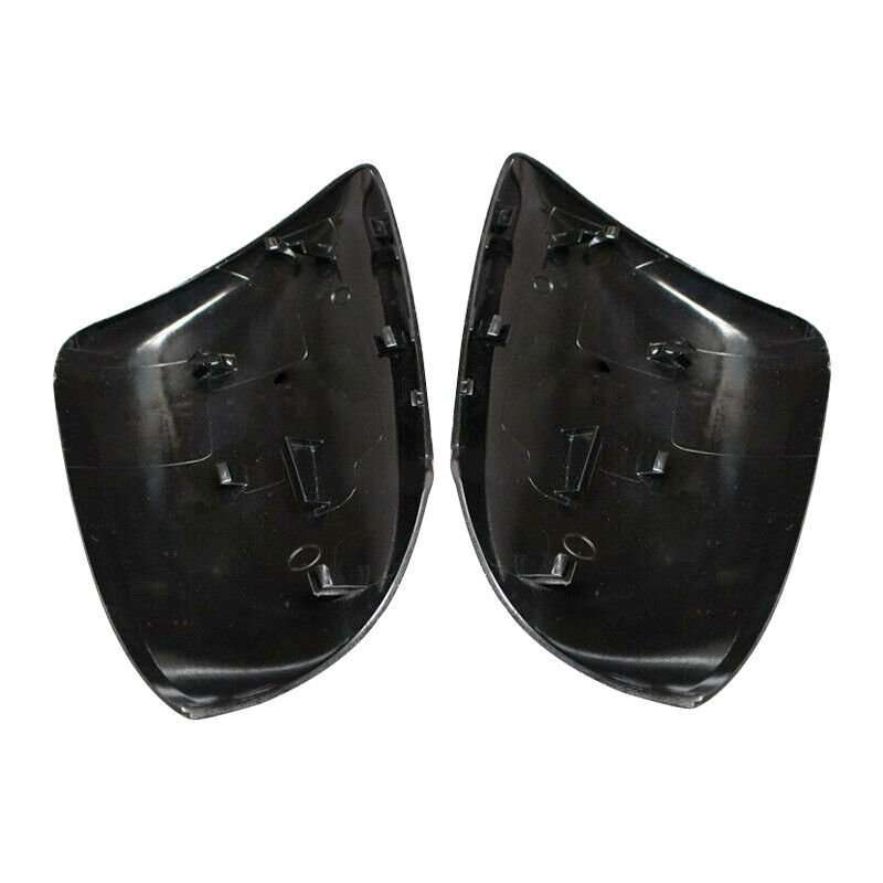 Left+Right Side Wing Door Rearview Mirror Cover Cap Fit For Mazda 3 Speed3 10-13